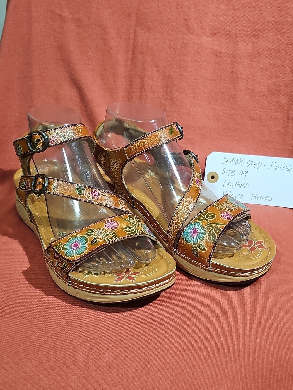 L'artiste Leather ANNEKA -CAM 39 Sandals